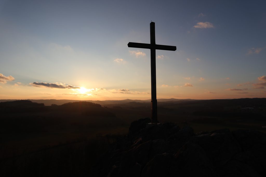 Das Gipfelkreuz des Großen Steines